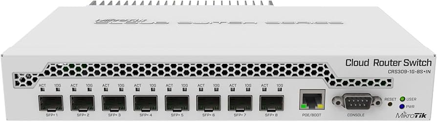 [MT-CRS309] MikroTik CRS309-1G-8S+IN 10G Switch