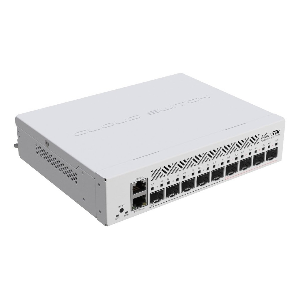 [MT-CRS310] MikroTik CRS310-1G-5S-4S+IN Fiber Switch